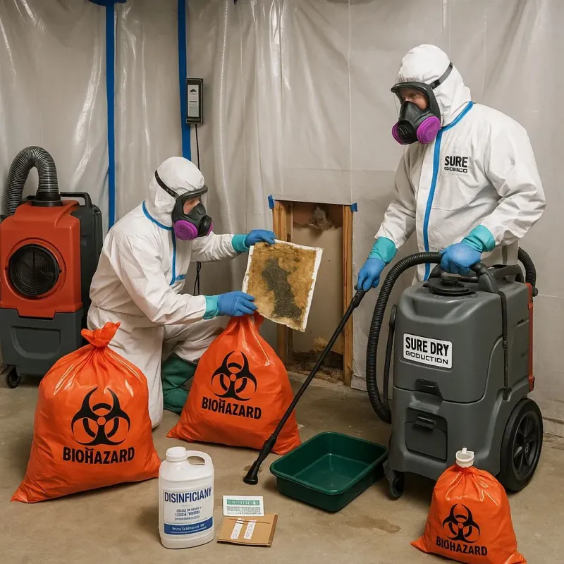 Contaminated Water Handling Protocols process in Tunica County, MS